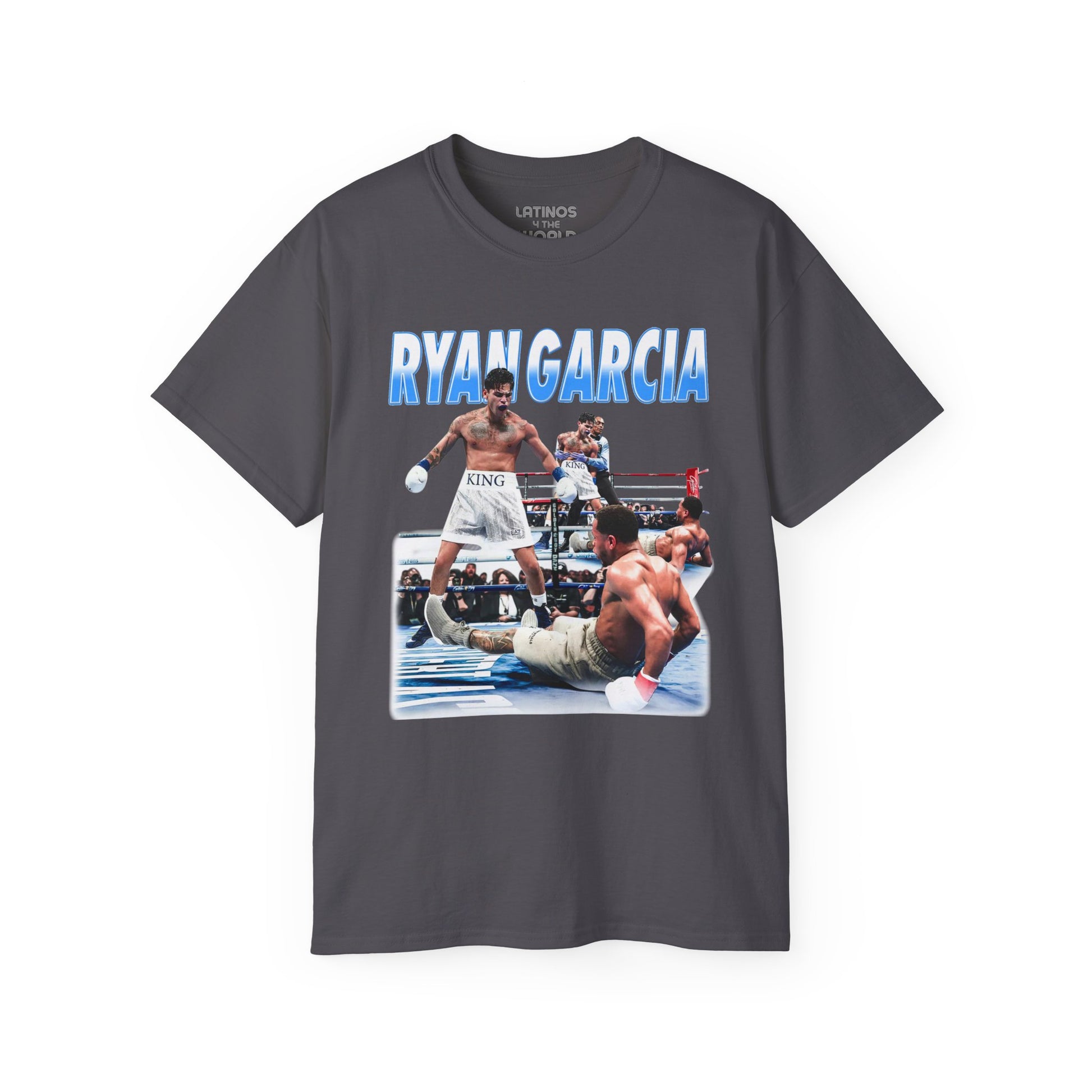 RYAN GARCIA v. DEVIN HANEY T-SHIRT | KNOCKDOWN OF THE YEAR GRAPHIC | 4 COLORS - Latinos 4 The World