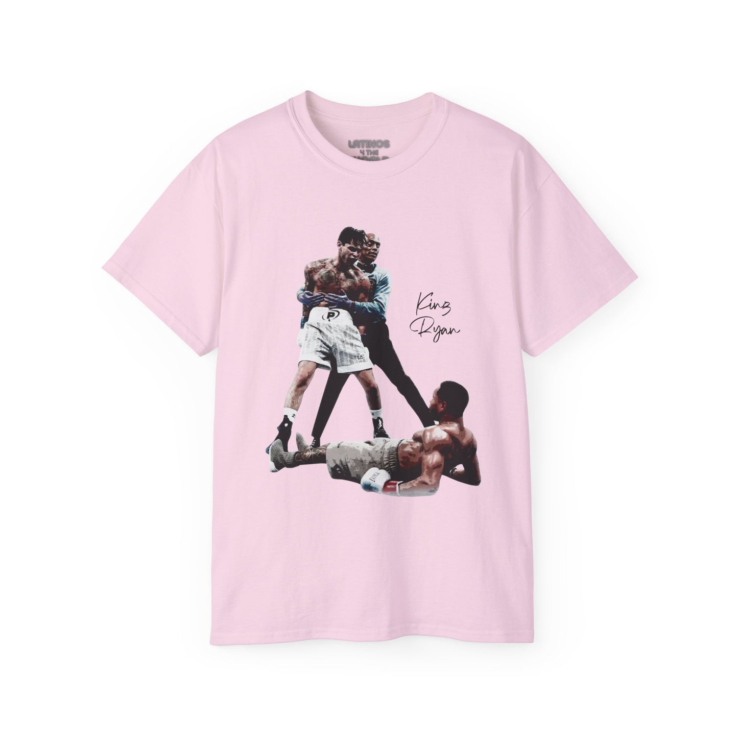 RYAN GARCIA v. DEVIN HANEY T-SHIRT | KNOCKDOWN SNAPSHOT GRAPHIC | 4 COLORS - Latinos 4 The World