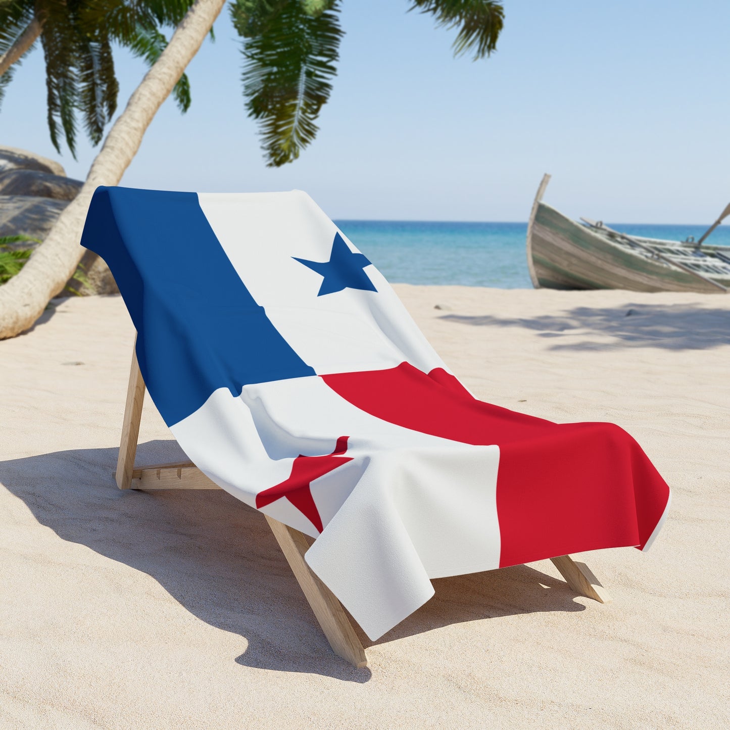 PANAMA Flag Beach Towel | Quality & Long Lasting - 2 Sizes | Panamanian Pride | Gift for Panamanians - Latinos 4 The World