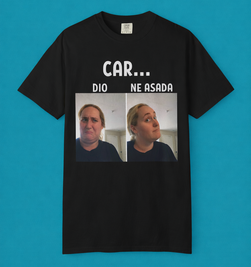 Cardio vs Carne Asada T-shirt | Two Panel Contrasting Reaction Meme | Latino Viral Tees