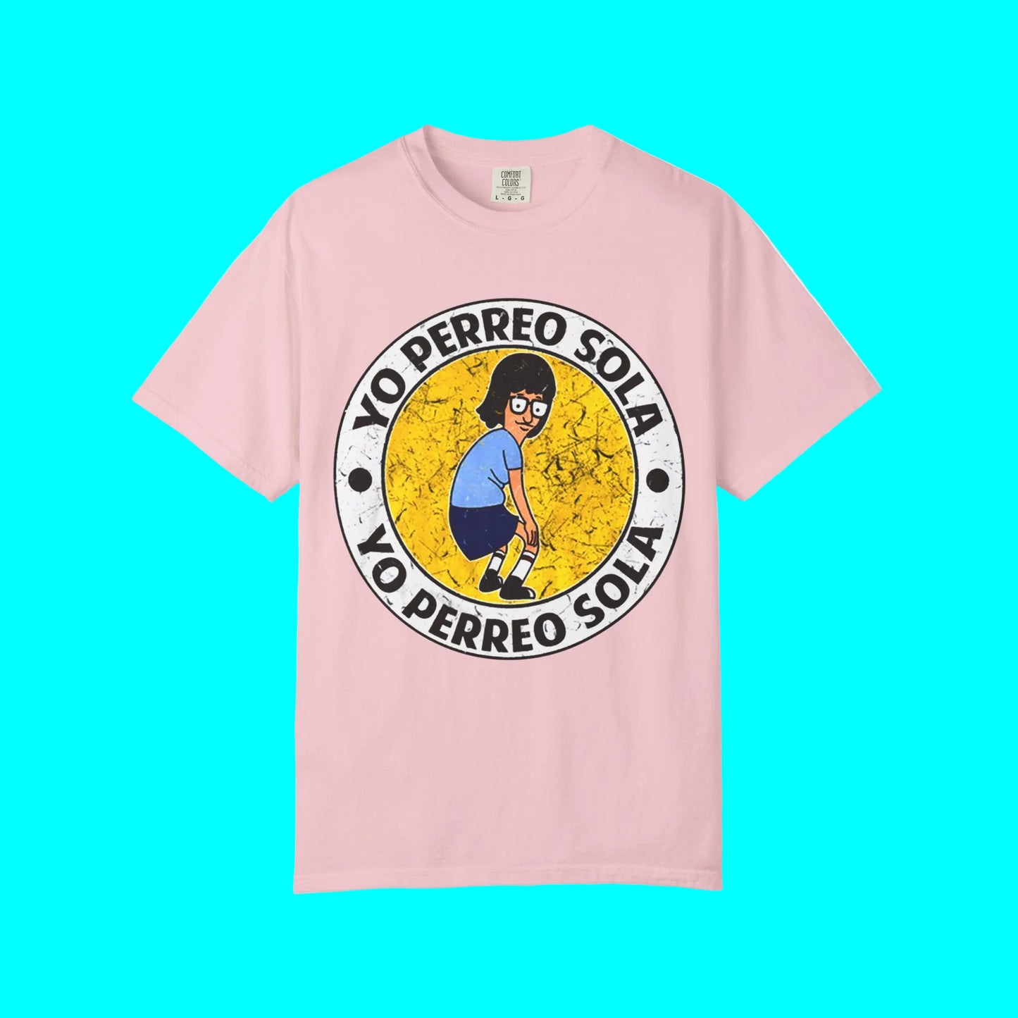 Yo Perreo Sola T-shirt | Dancing Lyric | Reggaeton Tees | 4 Colors