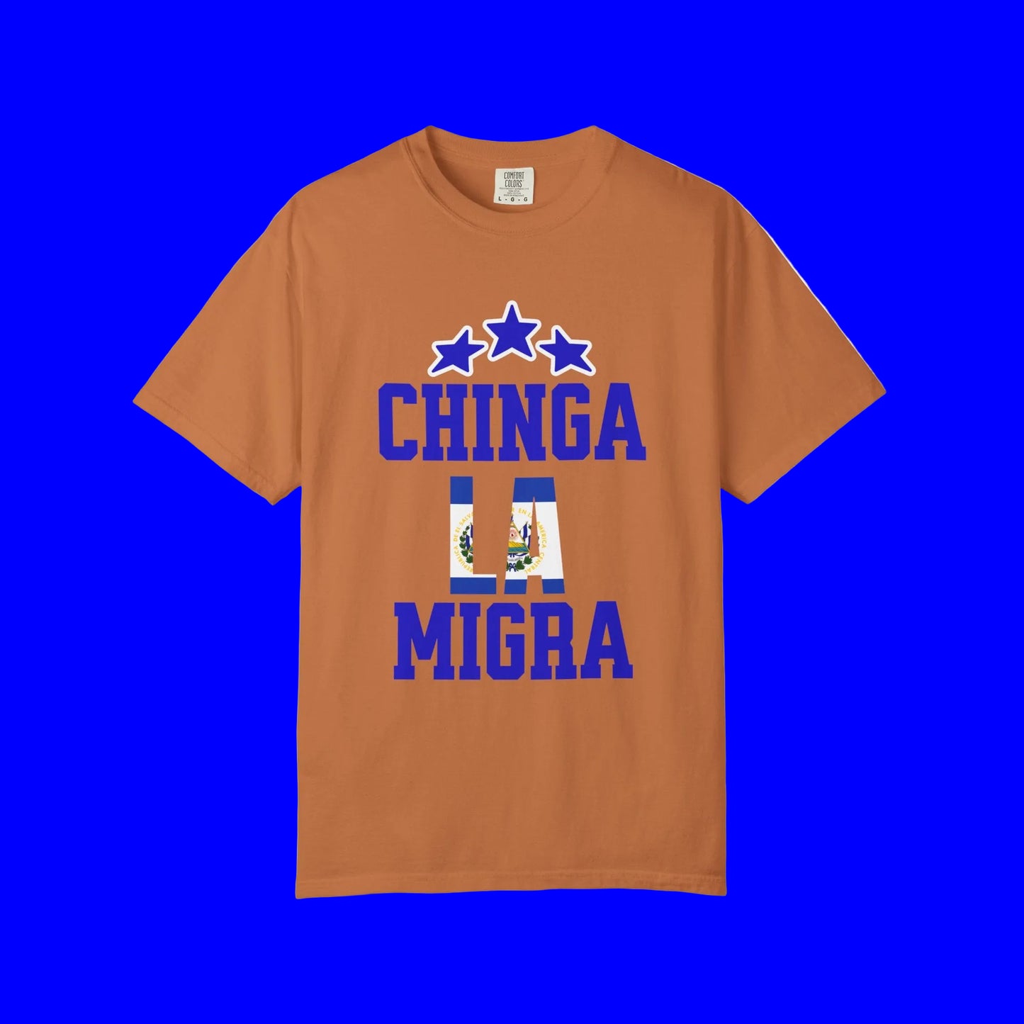 Chinga La Migra El Salvador Edition Immigration Ice Justice T-shirt | Salvadorian Latino Pride Viral Tees