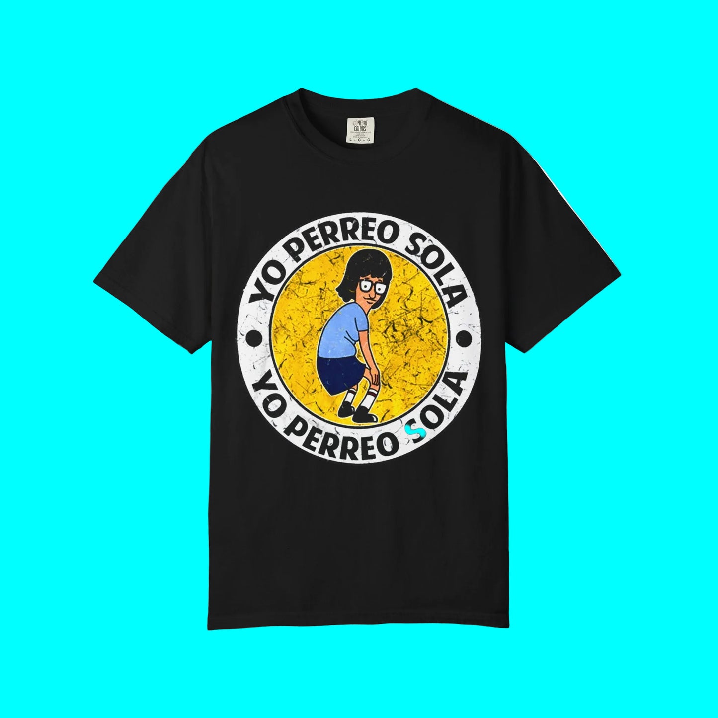 Yo Perreo Sola T-shirt | Dancing Lyric | Reggaeton Tees | 4 Colors