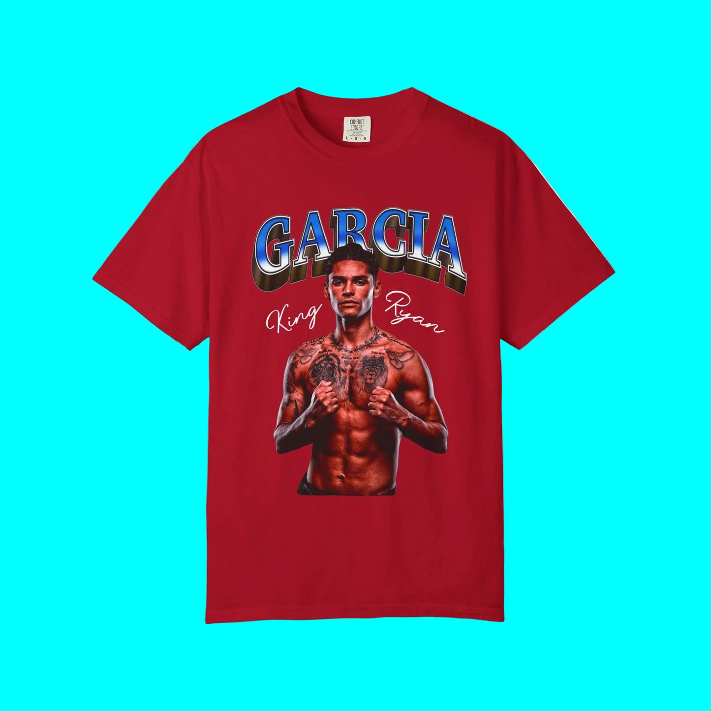 KING RYAN GARCIA POSE T-SHIRT | Boxing Sport Gift | 3 Colors