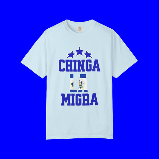 Chinga La Migra El Salvador Edition Immigration Ice Justice T-shirt | Salvadorian Latino Pride Viral Tees