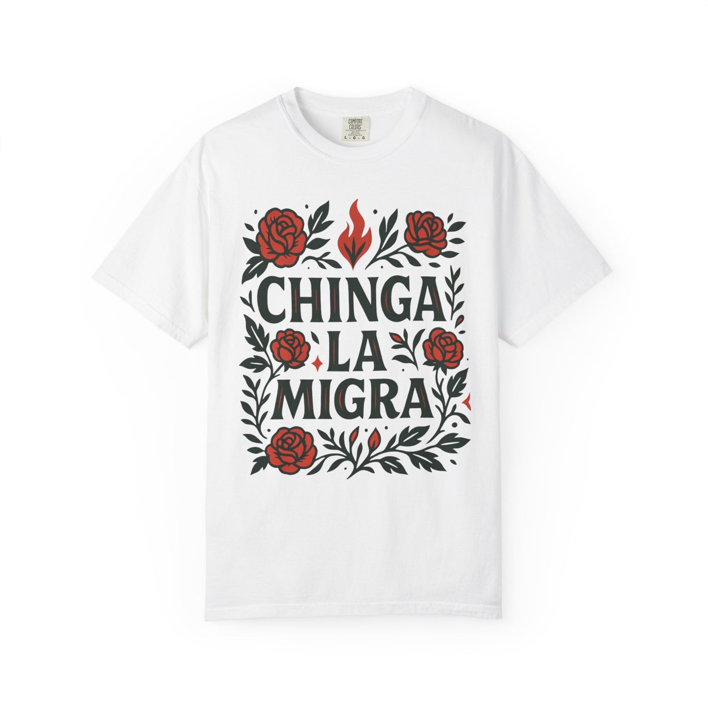 La Resistencia Double Sided T-shirt | Chinga La Migra Protest Edition Immigration Ice Justice| Latino Pride Viral Tees