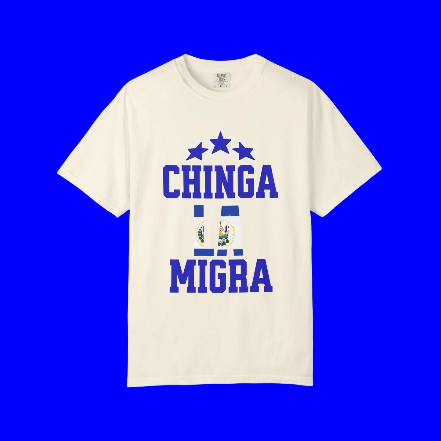 Chinga La Migra El Salvador Edition Immigration Ice Justice T-shirt | Salvadorian Latino Pride Viral Tees