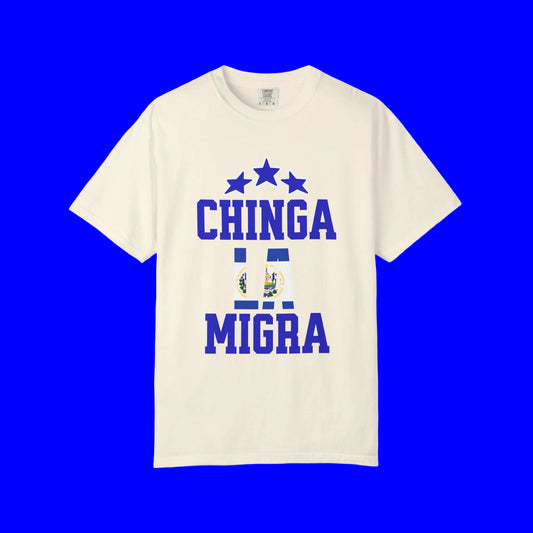 Chinga La Migra El Salvador Edition Immigration Ice Justice T-shirt | Salvadorian Latino Pride Viral Tees