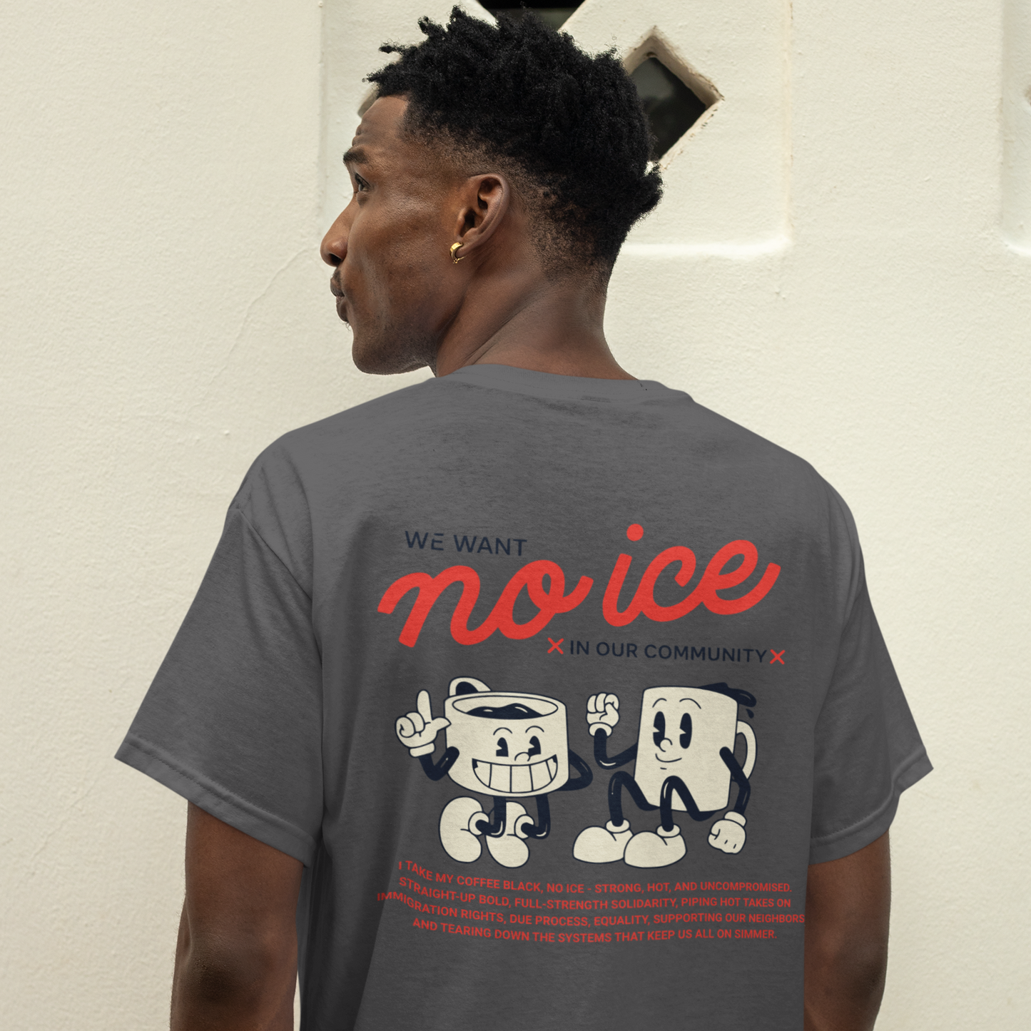We Want No Ice In Our Community Retro T-shirt | Chinga La Migra Immigration Abolish Ice Justice | Latino Pride Viral Tees
