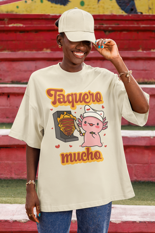 Taquero Mucho (Te Quiero Mucho) Al Pastor Latino Valentine's Day T-shirt | Funny Mexican Viral | 3 Colors