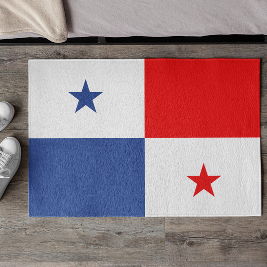 Flag Of Panama Outdoor Non-Slip Door Mat | Santiago | Tocumen | David | Gift for Panamanians | 24"x36"