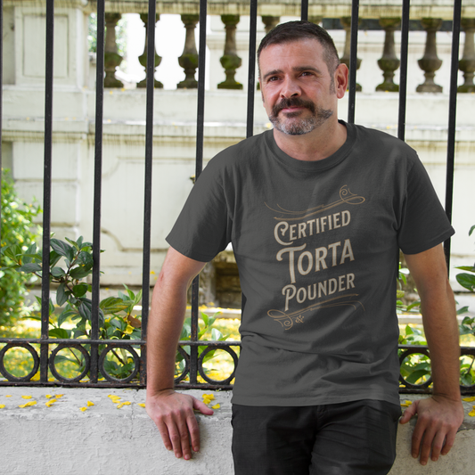 Certified Torta Pounder T-shirt | Funny Viral Latino Meme T-shirts | 3 Colors - Latinos 4 The World